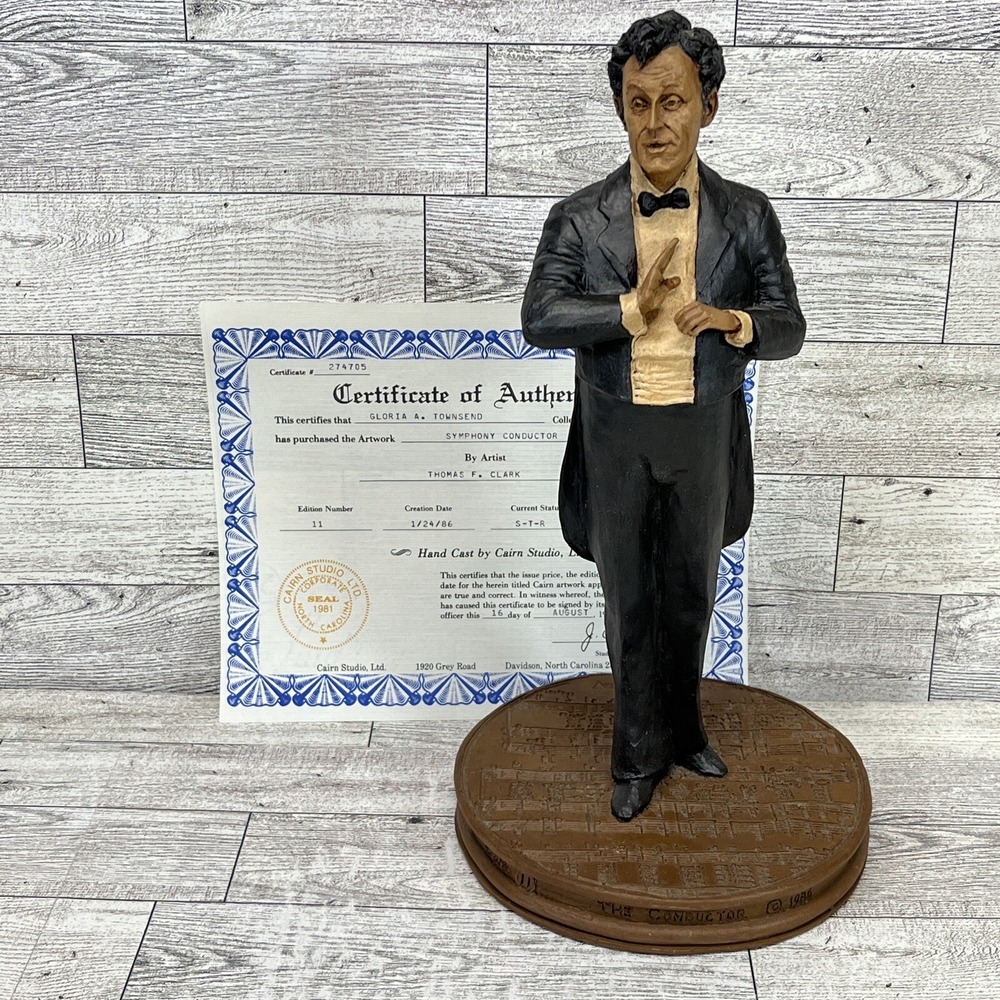 Symphony Conductor-R 1986 Tom Clark‎ Gnome Cairn Studio Item #5088 Edition #11
